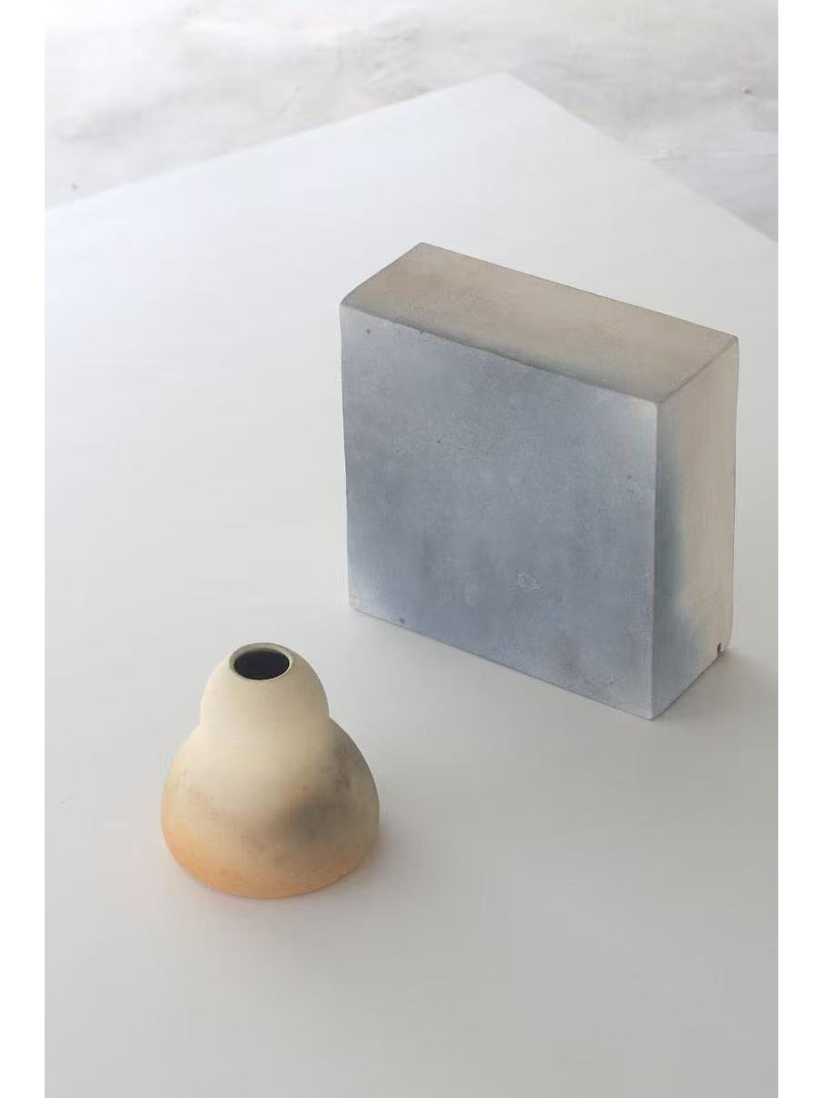 Artist LIZIYAN Series Vase Wabi-Sabi Style Handmade Jingdezhen