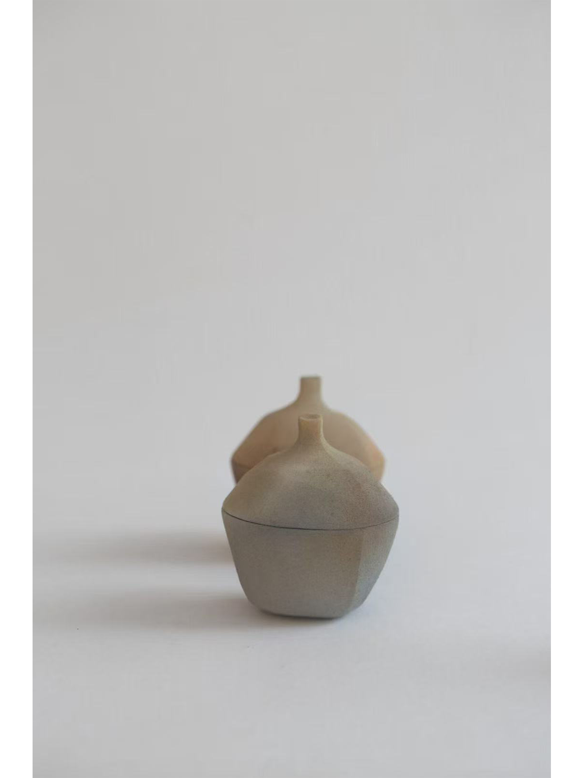 Artist LIZIYAN Series Vase Wabi-Sabi Style Handmade Jingdezhen