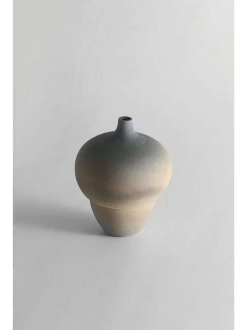 Artist LIZIYAN Series Vase Wabi-Sabi Style Handmade Jingdezhen